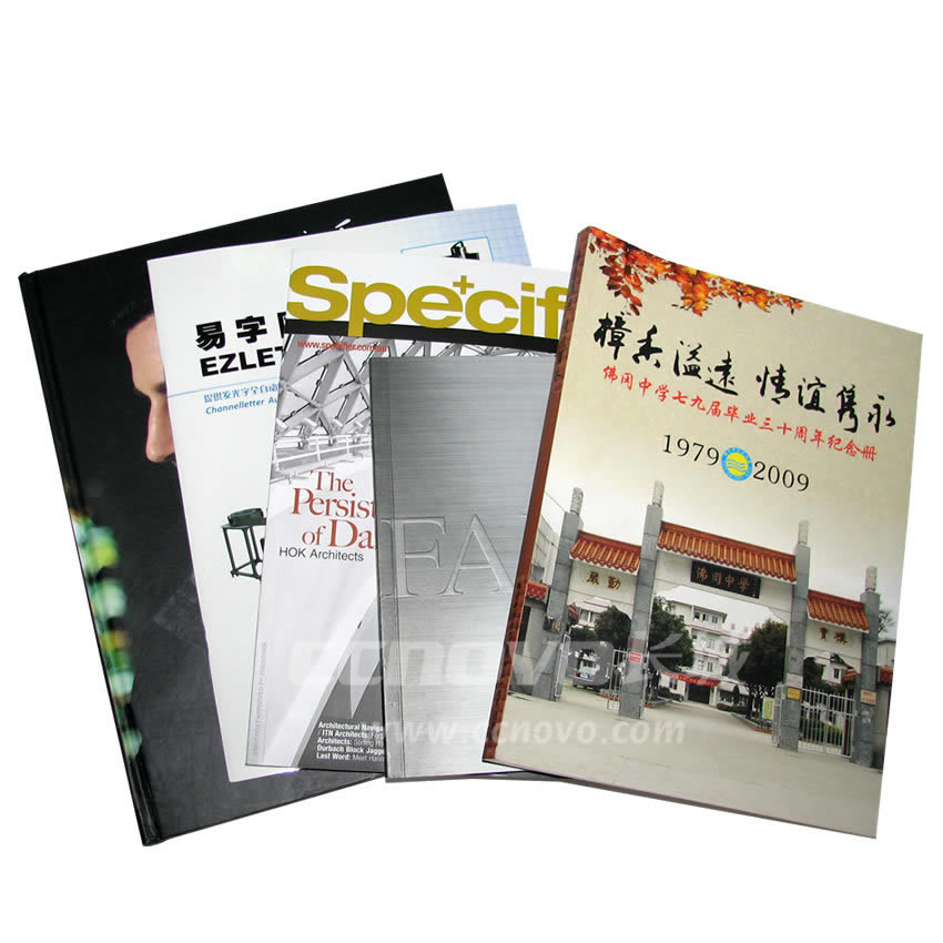 企業(yè)畫冊印刷實拍圖